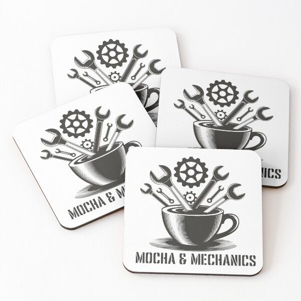 Item preview, Mocha  & Mechanics designed and sold by Situstshirts.
