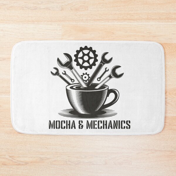 Item preview, Mocha  & Mechanics designed and sold by Situstshirts.