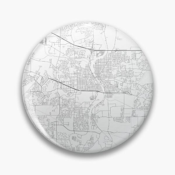 Artikelvorschau, Elgin Stadtplan entworfen und verkauft von SHAMPAIN-ART-CO.