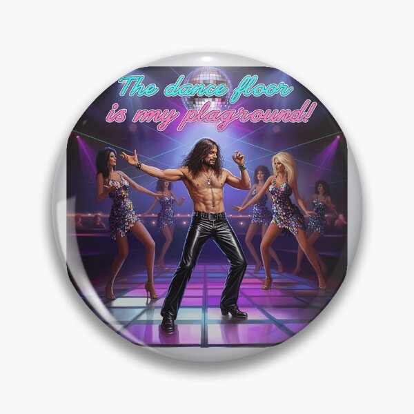 Item preview, Dance Floor Is My Playground - Entertaining Ladies - Silver designed and sold by JLEmporium.