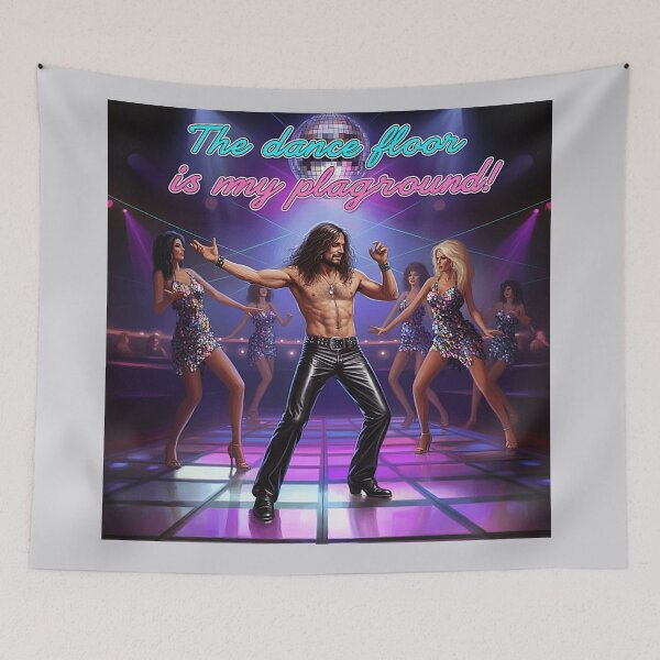 Item preview, Dance Floor Is My Playground - Entertaining Ladies - Silver designed and sold by JLEmporium.