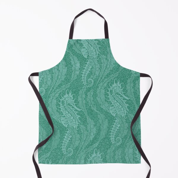 Item preview, Art Nouveau Seahorses Lace Pattern designed and sold by newnouveau.