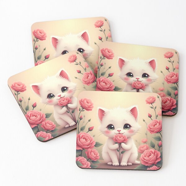 Item preview, Cute Kitty  Peony designed and sold by SoniaSarkali.