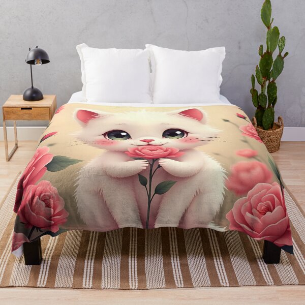Item preview, Cute Kitty Peony designed and sold by SoniaSarkali.