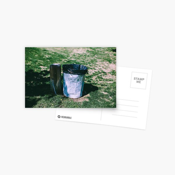 The Trash Can Postcard