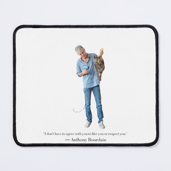 Item preview, Anthony Bourdain and the chicken designed and sold by Soccer4ja9.