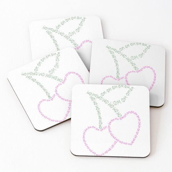 Item preview, Phi mu heart cherries  designed and sold by marinatrovatoo.