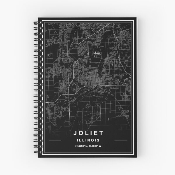 Artikelvorschau, Joliet Stadtplan entworfen und verkauft von SHAMPAIN-ART-CO.