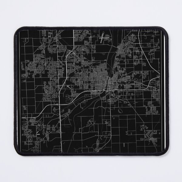 Item preview, Joliet City Map designed and sold by SHAMPAIN-ART-CO.