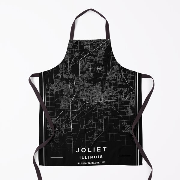 Item preview, Joliet City Map designed and sold by SHAMPAIN-ART-CO.