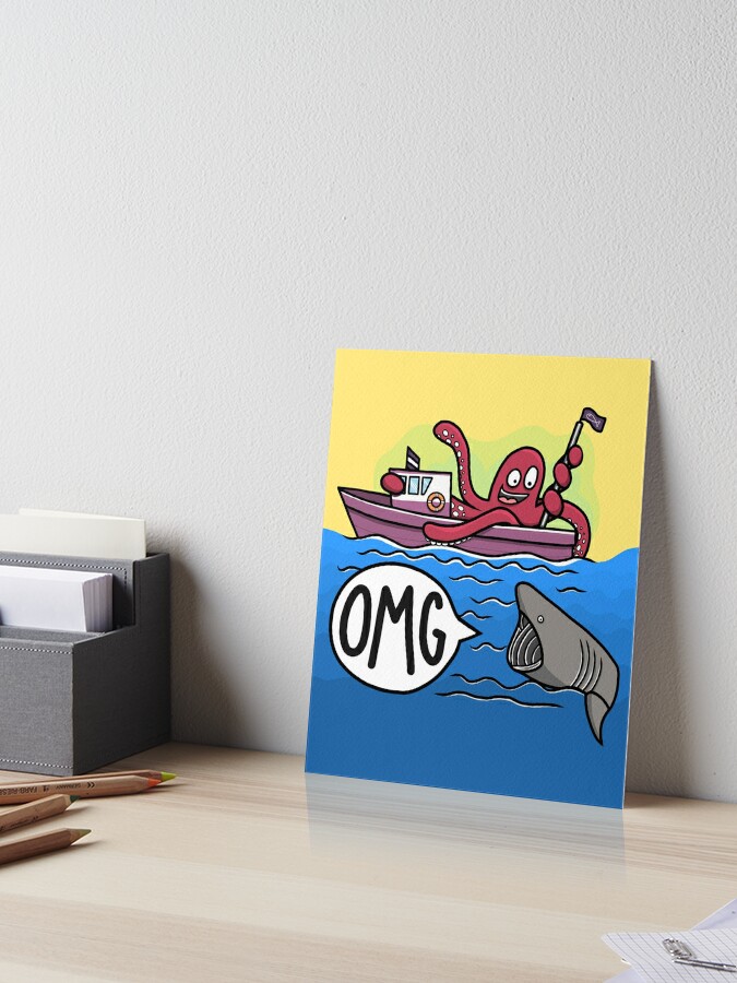 OMG Art Board Print Sale by Worldoffrosti | Redbubble