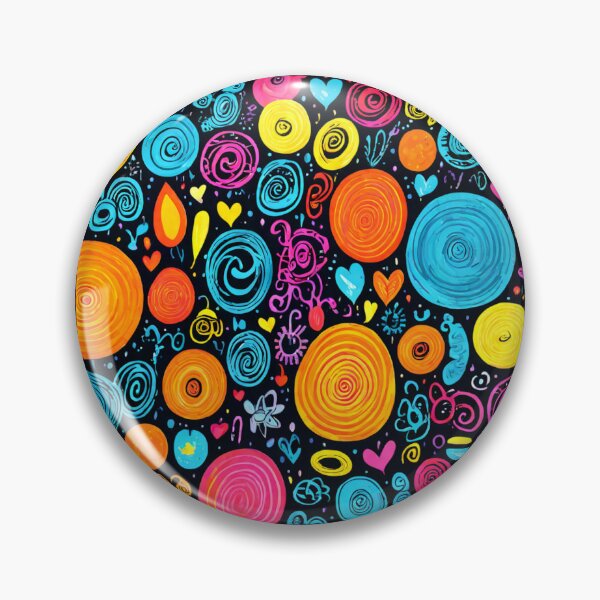 Item preview, Whimsical Doodle Pattern designed and sold by BirdsnStuff.