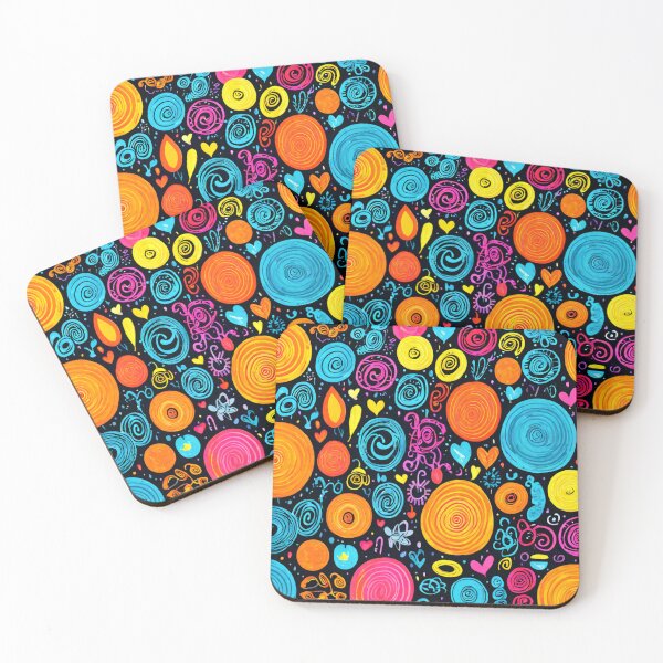 Item preview, Whimsical Doodle Pattern designed and sold by BirdsnStuff.