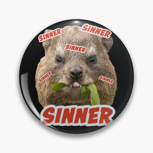 Item preview, Rock Hyrax Is A Sinner designed and sold by mrhyrax.
