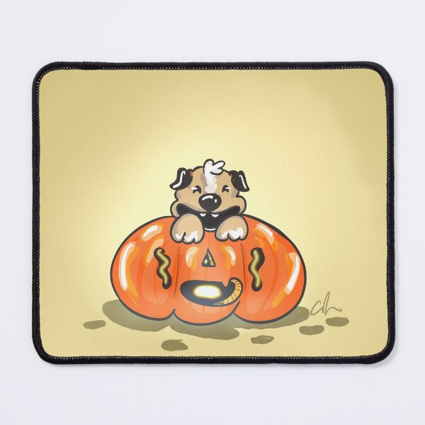 Item preview, Puppy In A Pumpkin designed and sold by TheRetroE.
