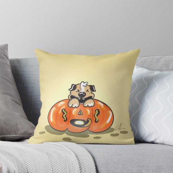 Item preview, Puppy In A Pumpkin designed and sold by TheRetroE.