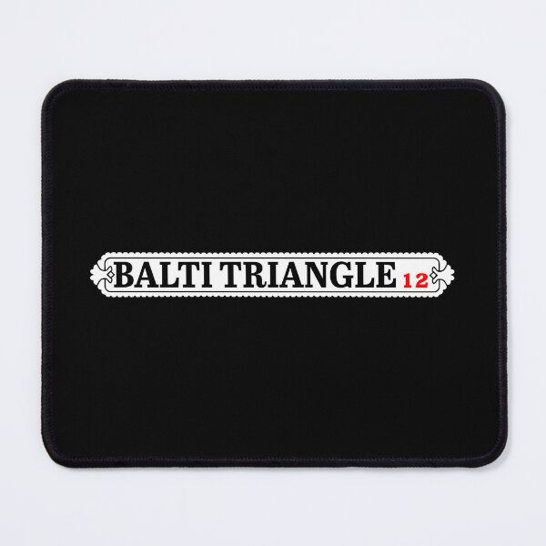 Item preview, Retro Balti Triangle Birmingham Street Sign Design designed and sold by retrobrum.