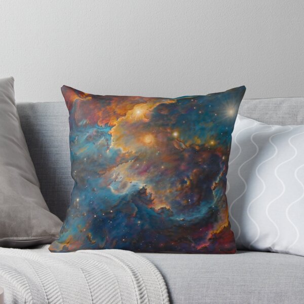 Item preview, Blue and Yellow Cosmic Radiance designed and sold by BirdsnStuff.