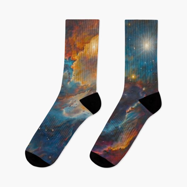 Item preview, Blue and Yellow Cosmic Radiance designed and sold by BirdsnStuff.