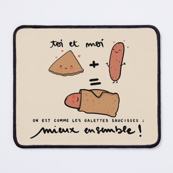 Item preview, you and me are like sausage patties: better together designed and sold by Oh  gast !.