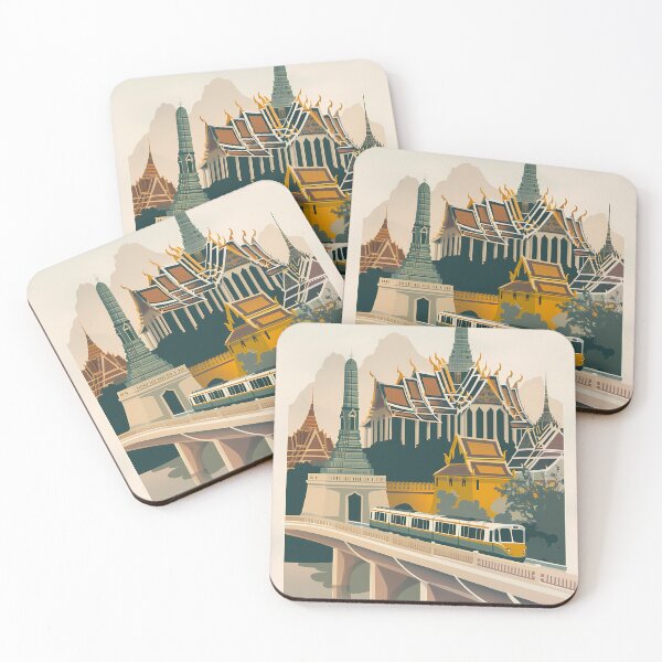 Item preview, Bangkok Eternal: Illustrated Memories designed and sold by MidArtForge.