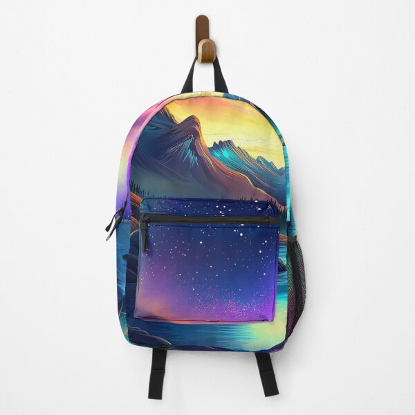 Item preview, Northern Lights: Aurora Borealis, Rainbow Sky, Winter Landscape designed and sold by Fantasy Masterpiece.