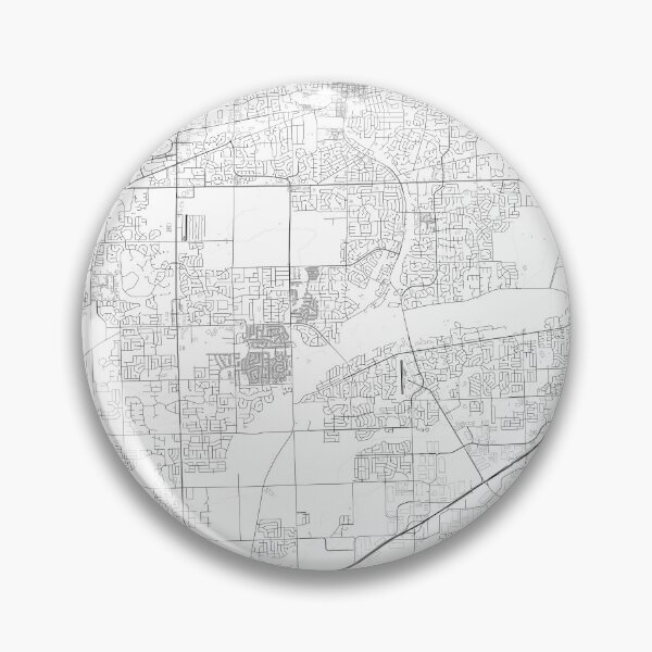 Artikelvorschau, Naperville Stadtplan entworfen und verkauft von SHAMPAIN-ART-CO.