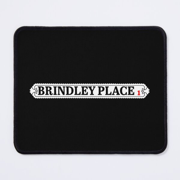 Item preview, Retro Brindley Place Birmingham Street Sign Design designed and sold by retrobrum.