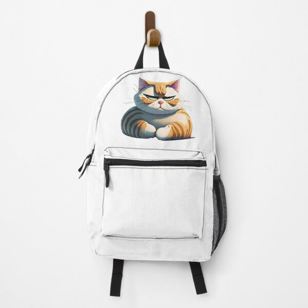 Item preview, Sassy Cat - Orange and White Striped designed and sold by CreateDreamz.