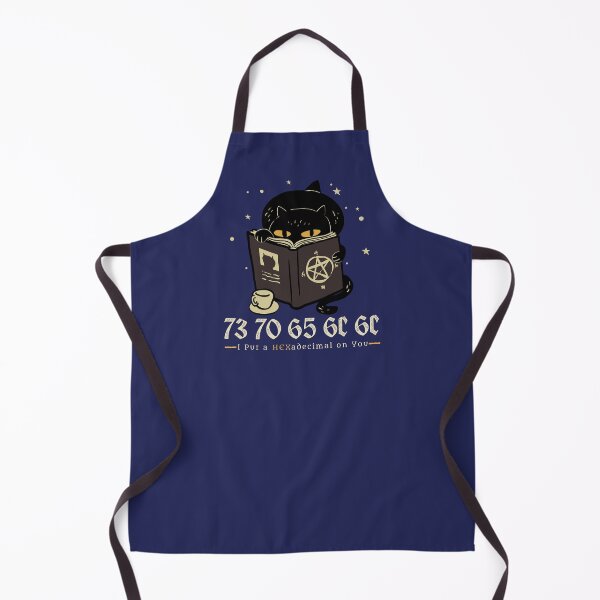 Item preview, I Put a HEXadecimal on You - spell - Tech Halloween designed and sold by Circle-Cats.