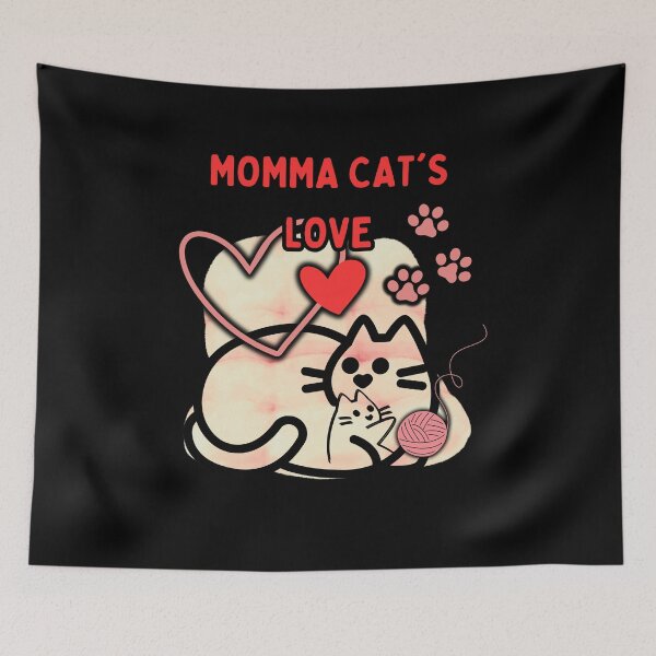 Item preview, MOMMA CAT,S LOVE designed and sold by stickersrafisa.