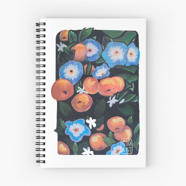 Item preview, Tangerines and Morning Glory designed and sold by Rookitty7.