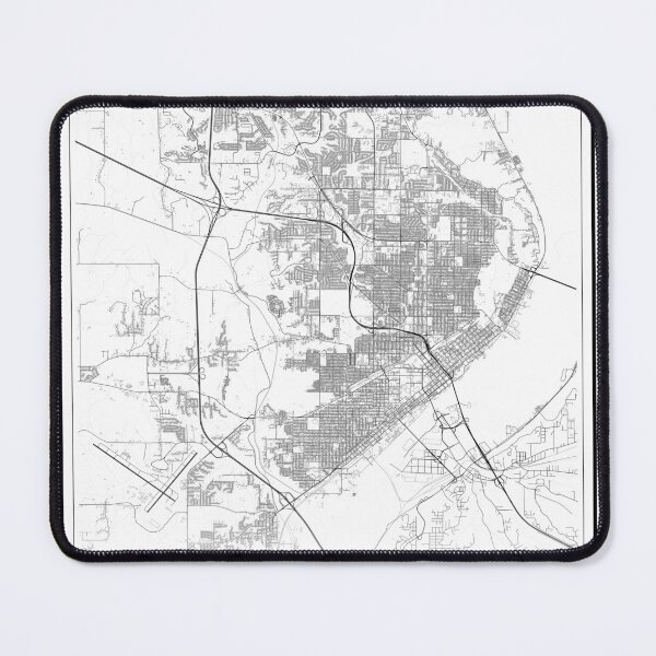 Item preview, Mapa de la ciudad de Peoria designed and sold by SHAMPAIN-ART-CO.