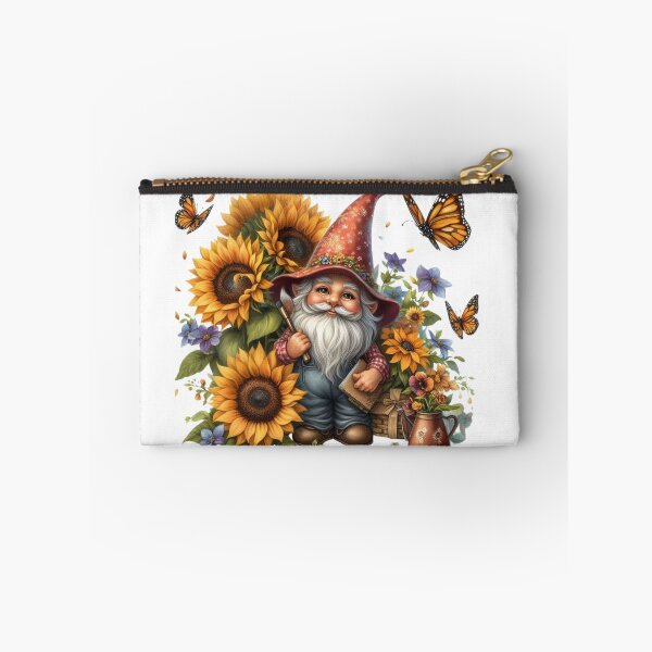 Item preview, Gnome,Sunflowers,Butterfly designed and sold by deniz kaya.
