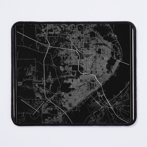 Item preview, Peoria City Map designed and sold by SHAMPAIN-ART-CO.