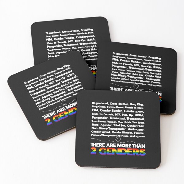 Item preview, There Are More Than 2 Genders LGBT Design designed and sold by PNGShop.