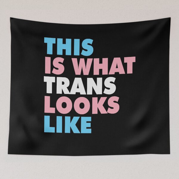 Item preview, This What Trans Looks Like LGBT Design designed and sold by PNGShop.