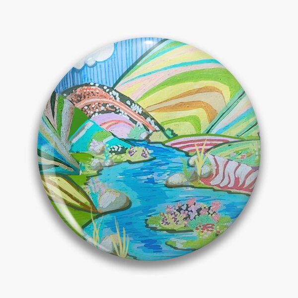 Item preview, Colourful landscape designed and sold by Rookitty7.