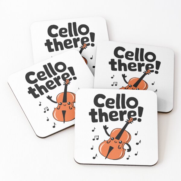 Item preview, Cello There! Cute Music Puns designed and sold by PMCreative.