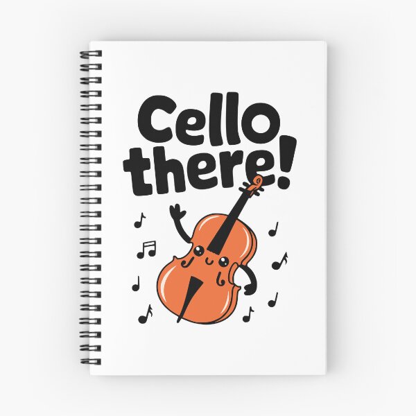 Item preview, Cello There! Cute Music Puns designed and sold by PMCreative.