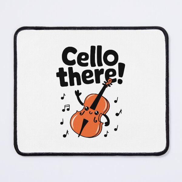 Item preview, Cello There! Cute Music Puns designed and sold by PMCreative.