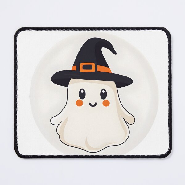 Item preview, Witchy Ghost with a Pointed Hat designed and sold by CharmingQuill.