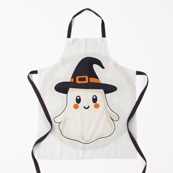 Item preview, Witchy Ghost with a Pointed Hat designed and sold by CharmingQuill.