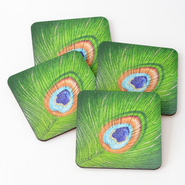 Item preview, Peacock feather | Nature | Happy Art  designed and sold by Saniya's Art Studio.