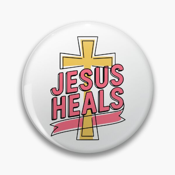 Item preview, Jesus Heals! Pink And Yellow designed and sold by PMCreative.