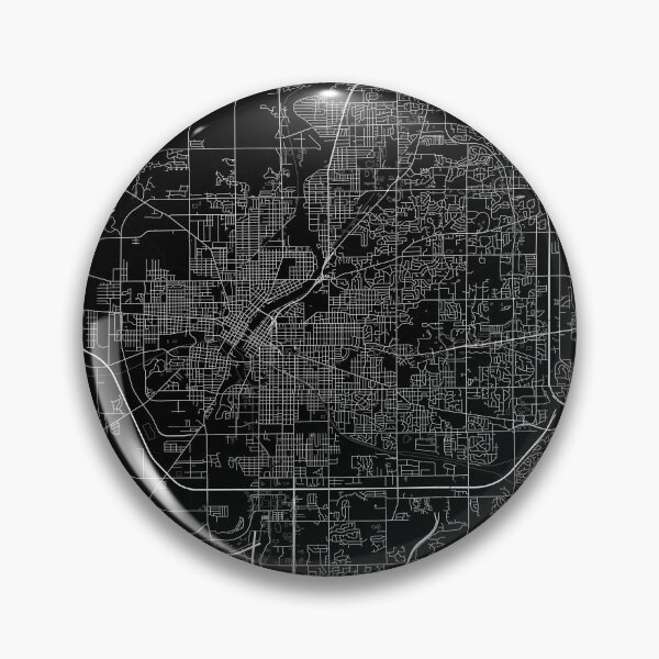 Item preview, Rockford City Map designed and sold by SHAMPAIN-ART-CO.