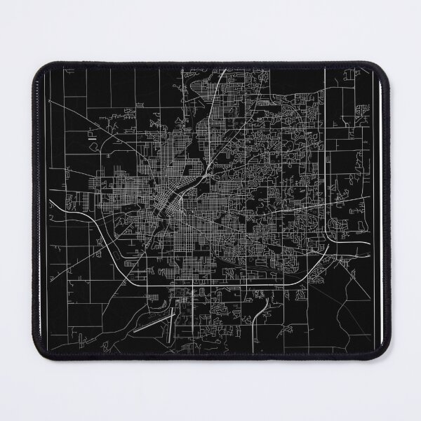 Item preview, Rockford City Map designed and sold by SHAMPAIN-ART-CO.