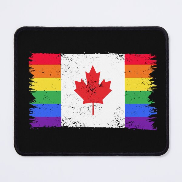Item preview, Canada Gay Flag LGBT Design designed and sold by PNGShop.