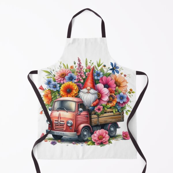Item preview, Gnome,Flowers,Truck,Spring designed and sold by deniz kaya.