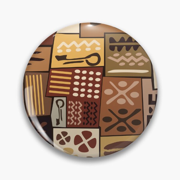 Item preview, African mud cloth Bogolan design designed and sold by Wolagno.